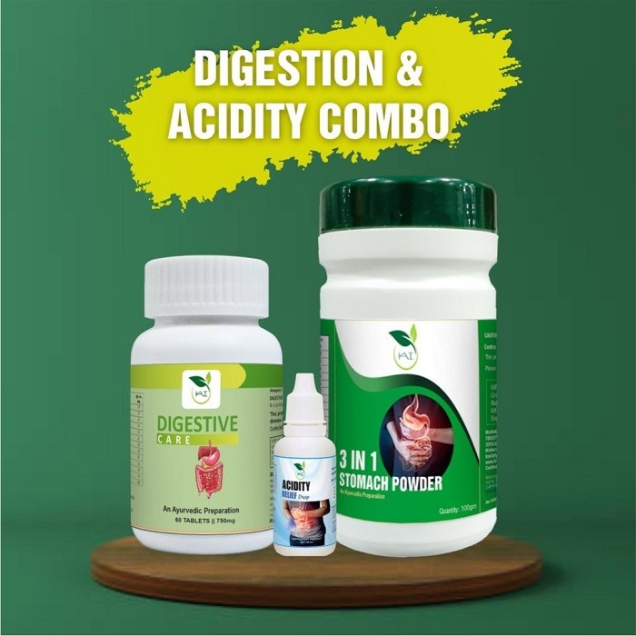 DIGESTION & ACIDITY COMBO KIT | Kai Herbals