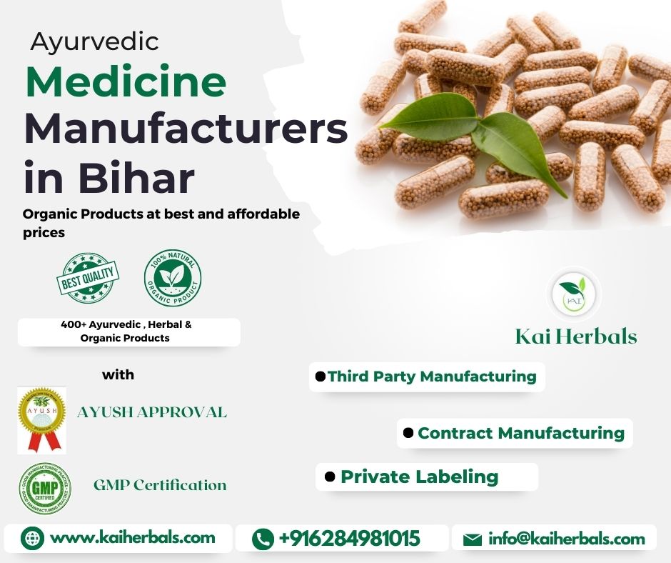 Ayurvedic Medicine manufacturers in Bihar