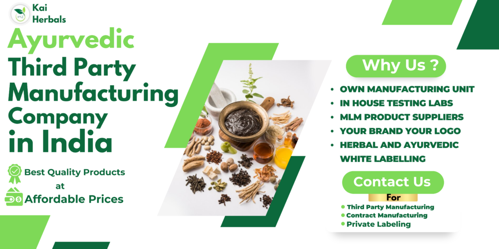 Ayurvedic Third party Manufacturing Company in India