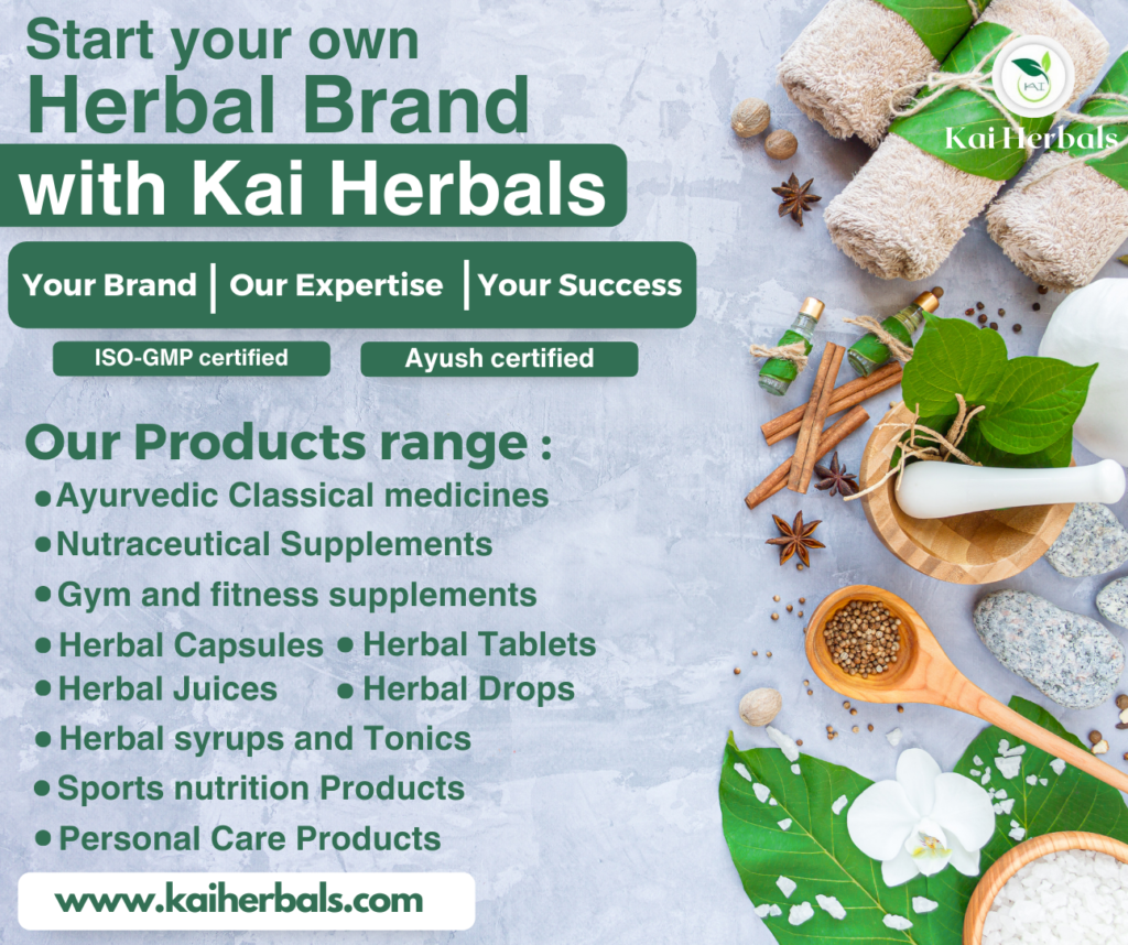 start your herbal brand with Kai Herbals