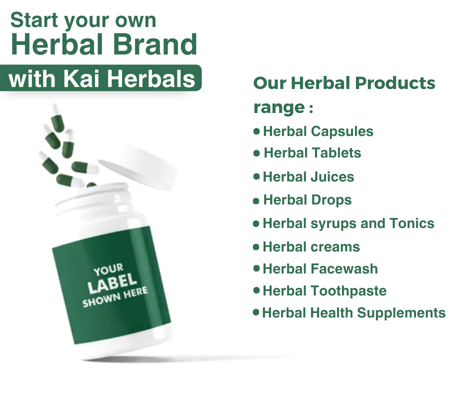 Best herbal products manufacturing company in India | Kai Herbals