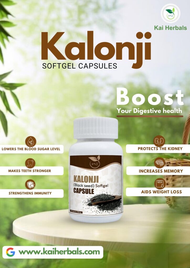 kalonji softgel capsules | Kai Herbals