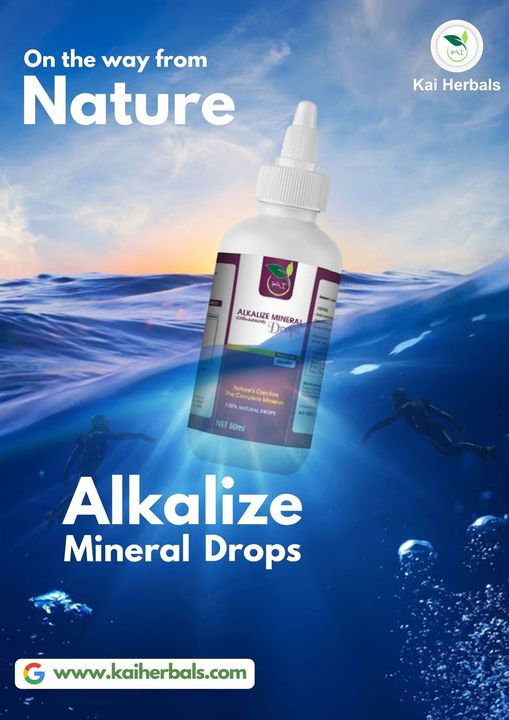 Alkalize mineral drops | Kai Herbals