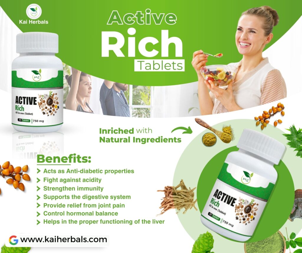 Kai Herbals Active Rich Tablets