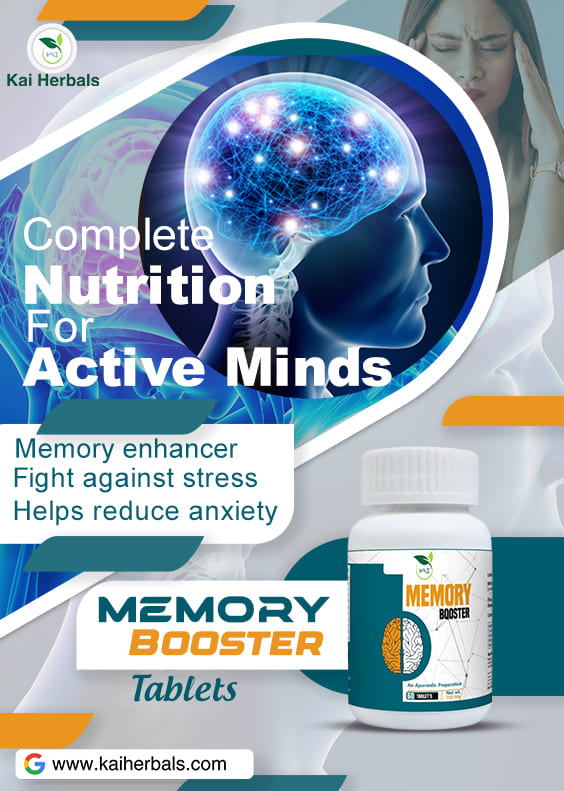 Kai Herbals Memory booster tablets
