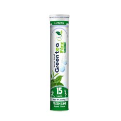 Green tea effervescent tablets | Kai Herbals